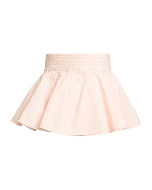 Alaïa Natural Denim Peplum Belt
