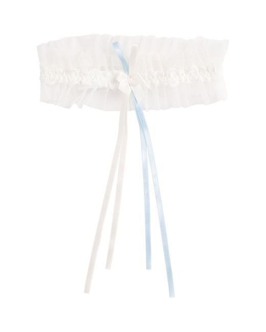 Simone Perele White Lace Wish Garter