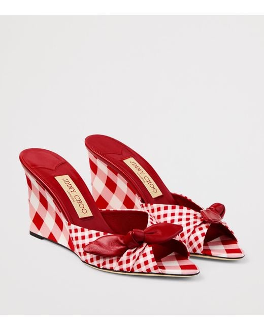 Jimmy Choo Red Shoes