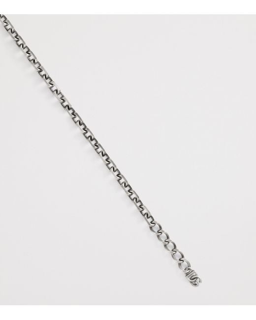 Dolce & Gabbana Metallic Chunky Padlock Necklace for men