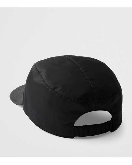 Prada Black Re-Nylon Drill Baseball Cap