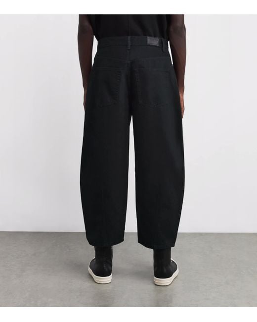 Helmut Lang Blue Barrel-Leg Jeans for men