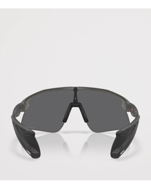 Oakley Gray Stunt Devil Rectangle Sunglasses