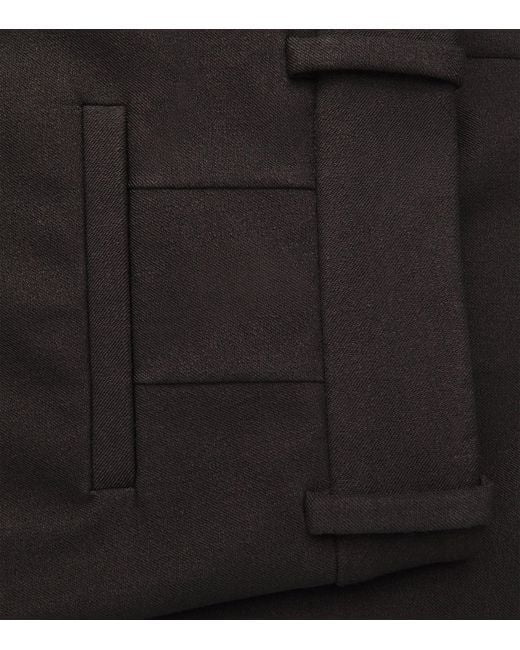 Joseph Black Gabardine Coleman Slim Trousers