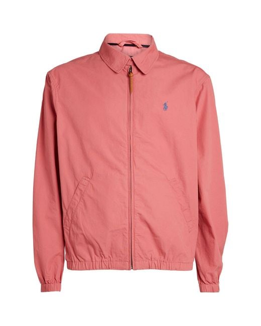 Polo Ralph Lauren Cotton Bayport Jacket in Red for Men Lyst Canada