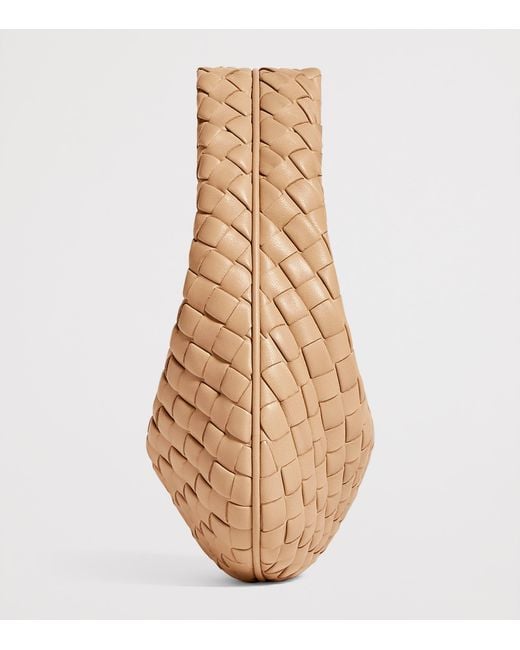 Bottega Veneta Brown Mini Leather Veneta Shoulder Bag