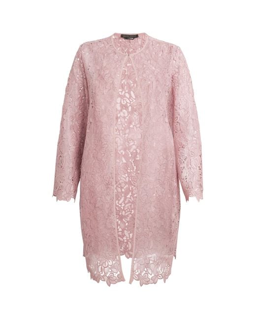 Marina Rinaldi Pink Lace Coat