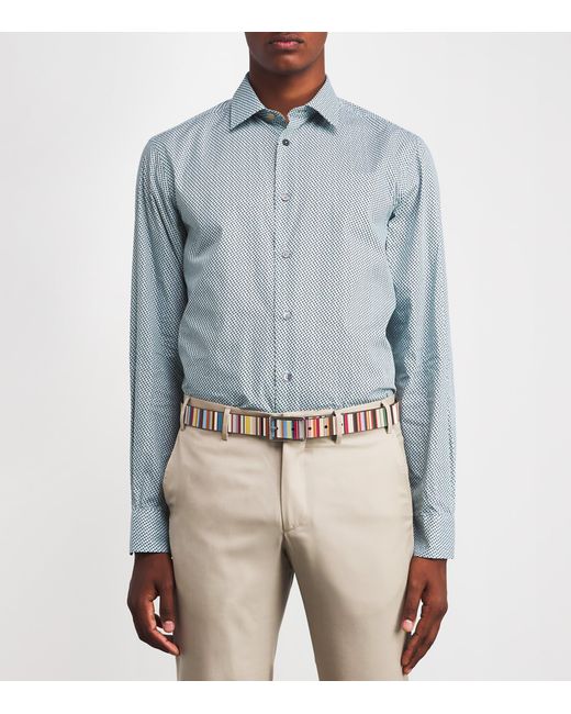 Paul Smith Black Leather Reversible Belt for men