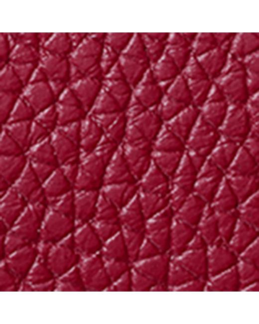 Cartier Red Mini Leather Panthère De Wallet