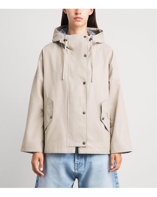Barbour Natural Showerproof Kingswood Hooded Jacket