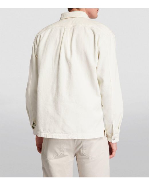 Frame white deals denim jacket