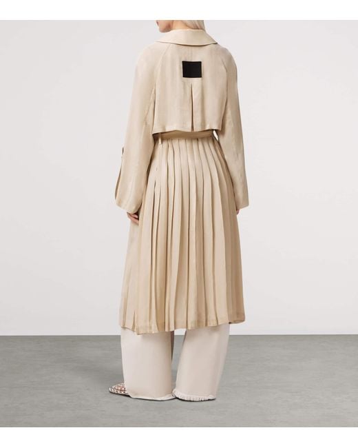 AllSaints Natural Lizie Trench Coat