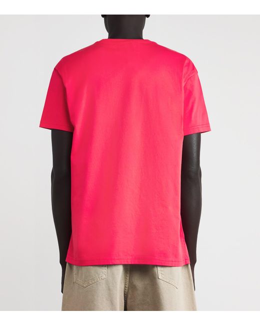 Vivienne Westwood Pink Organic Cotton Orb T-Shirt for men