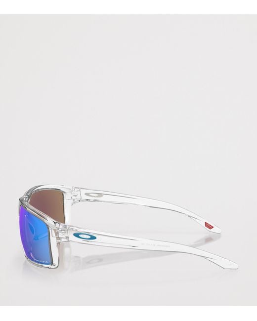 Oakley Blue Gibston Rectangle Sunglasses for men