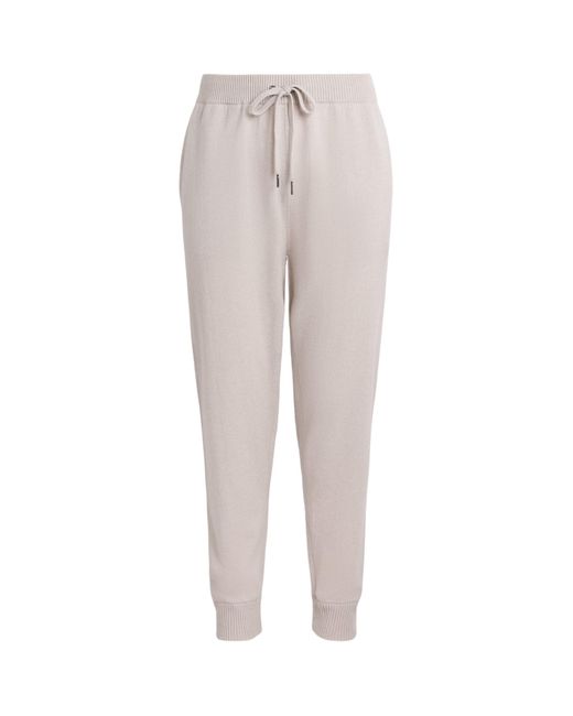 Derek Rose Gray Cashmere Finley Sweatpants for men