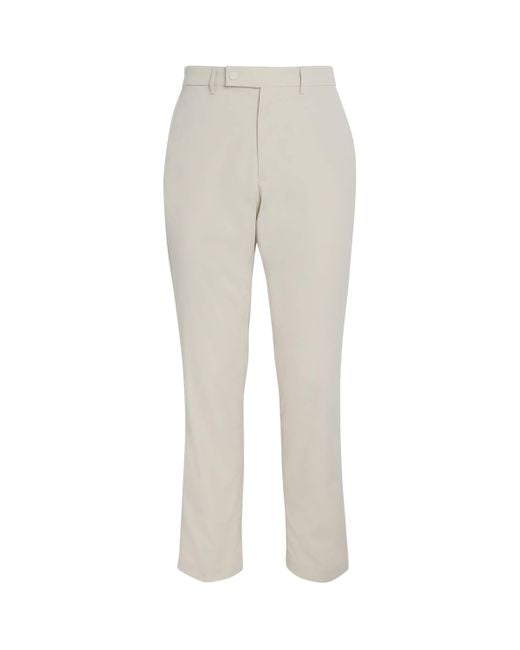 Ralph Lauren Gray Performance Twill Slim Trousers for men