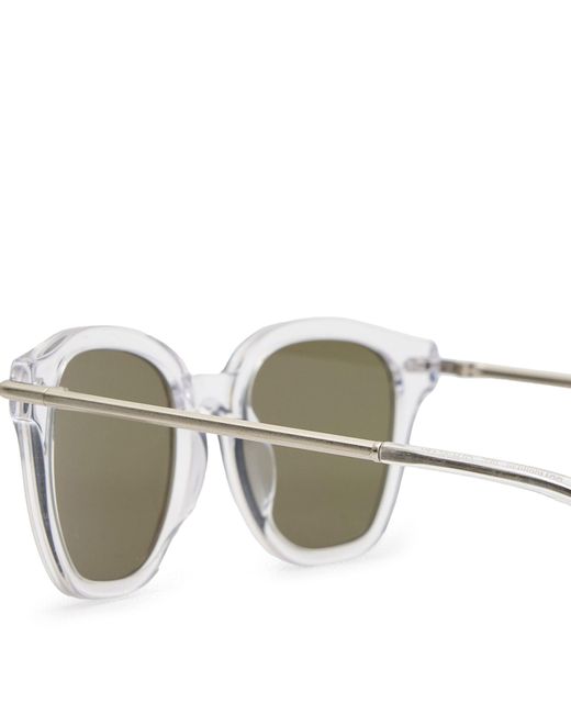 AllSaints Green Valensi Sunglasses for men