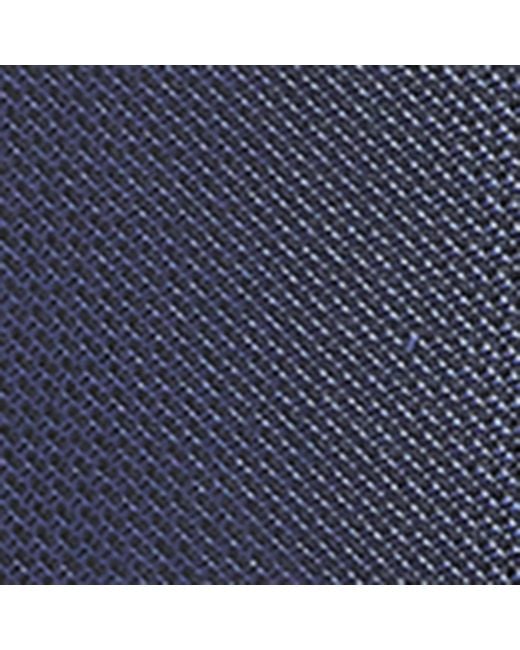 Isaia Blue Silk Seven-Fold Tie for men