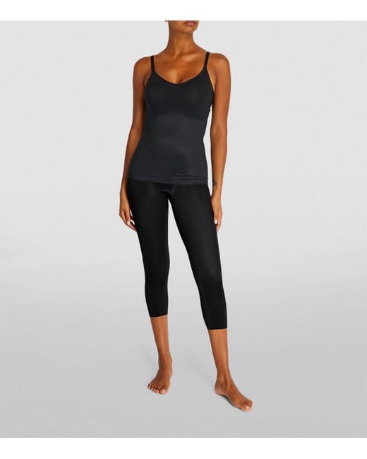 Spanx Black Shape Invisible Capri Pants