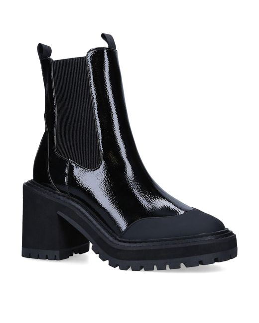 KG by Kurt Geiger Treasure Ankle Boots in Black Lyst