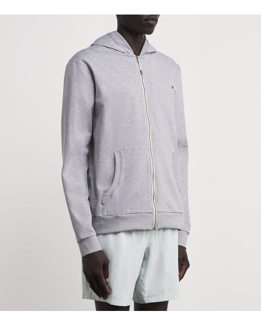 vuori Gray Coronado Hoodie for men