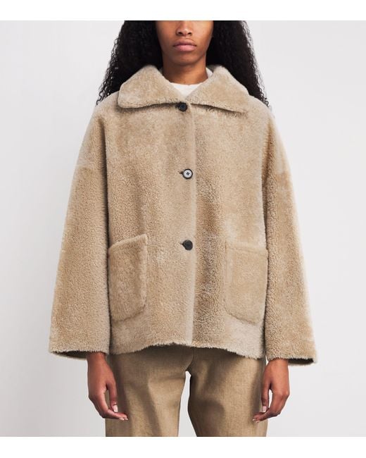 Arma Natural Shearling Isabella Coat