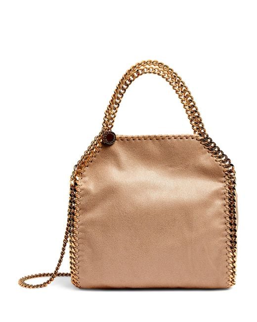 Stella McCartney Brown Mini Falabella Tote Bag