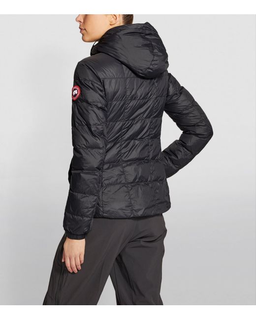 Canada Goose Black Down-Filled Abbott Jacket