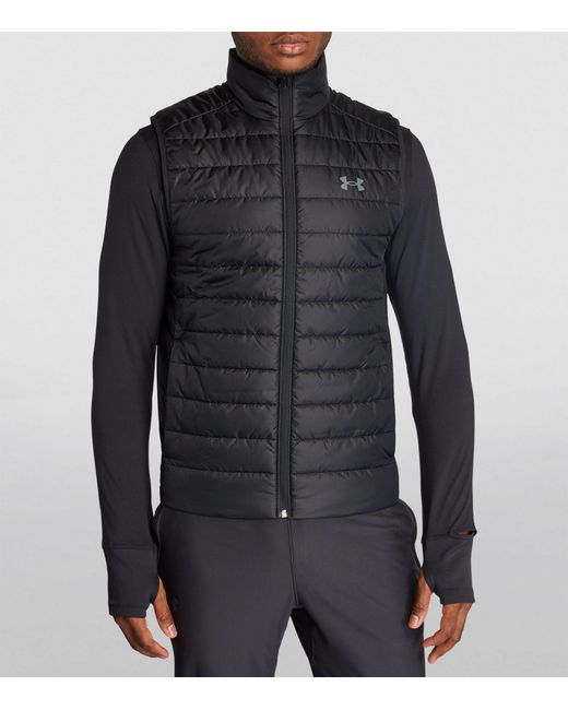 Under Armour Insulated Storm Gilet in Black for Men | Lyst