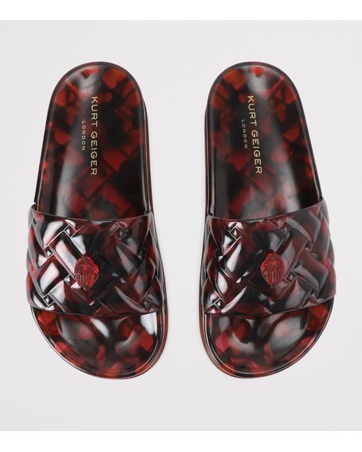 Kurt Geiger Red Jelly Meena Slides