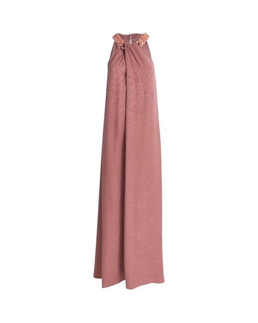Joseph Pink Silk Parc Maxi Dress