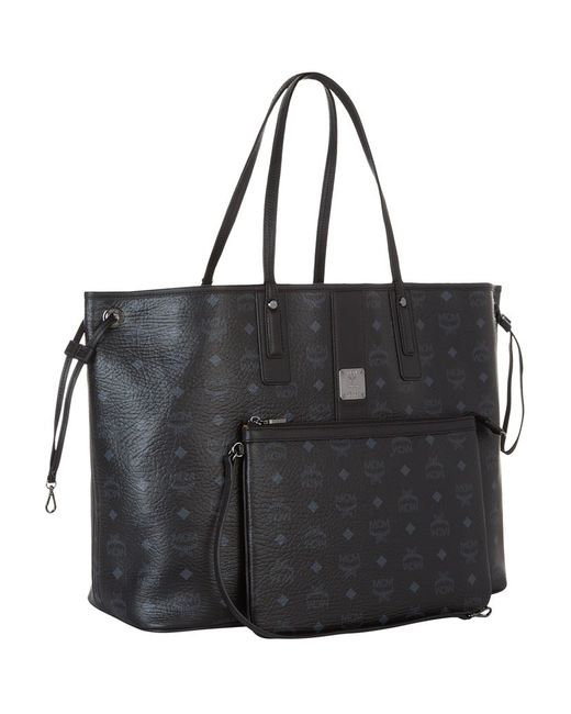 Mcm Liz Reversible Medium Shopper Tote Bag in Black - Save 2% | Lyst