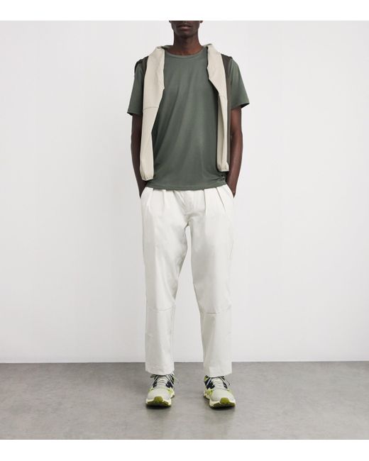 Ralph Lauren Green Cotton-Blend Performance T-Shirt for men