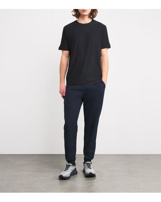 vuori Black Strato Tech T-Shirt for men