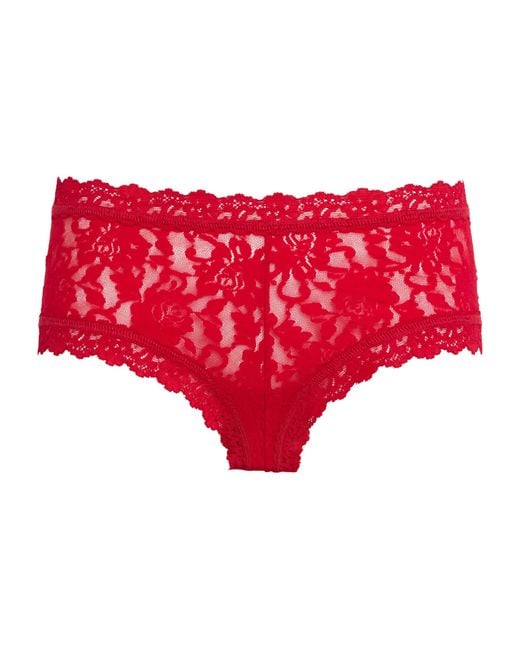 Hanky Panky Red Signature Lace Boyshorts