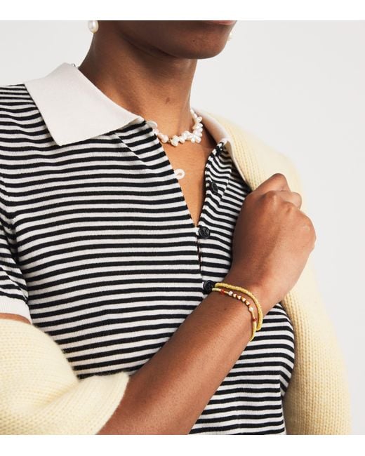 Anni Lu Metallic Plated Dizzy Moon Bracelet