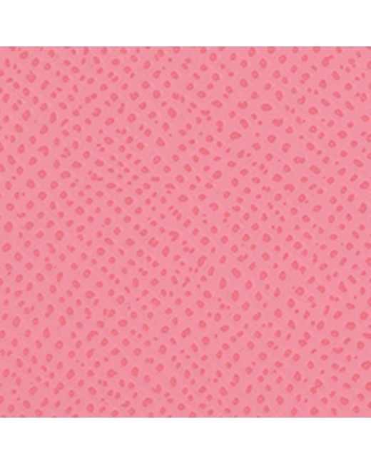 Dolce & Gabbana Pink Calfskin Dauphine Card Holder