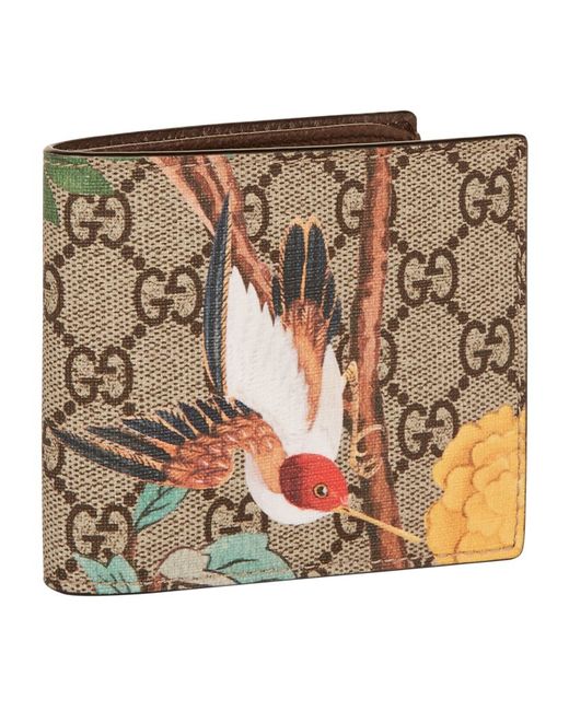 Gucci Multicolor Gg Bird Wallet for men