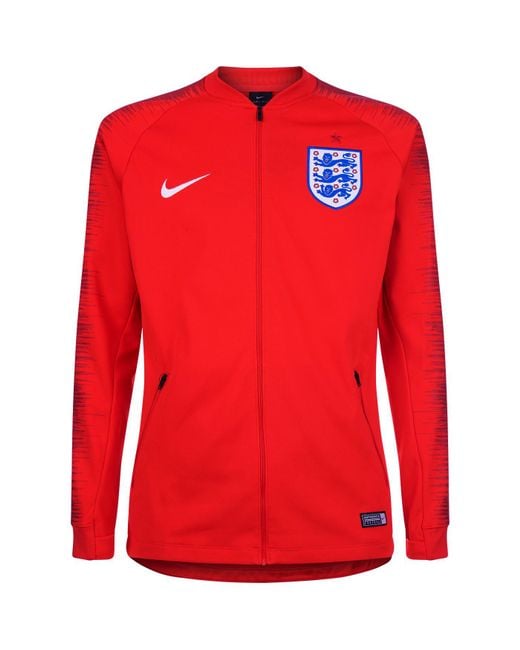 Nike England Anthem Jacket in Red for Men | Lyst Canada
