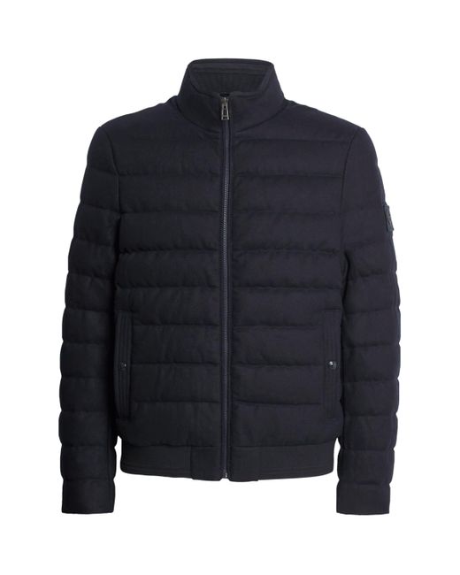 Belstaff Blue Down Water-Repellent Circuiteer Jacket for men