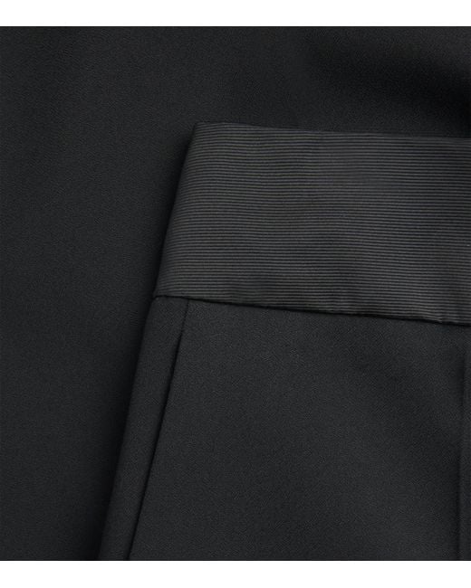 Joseph Black Crepe Aix Tailored Trousers