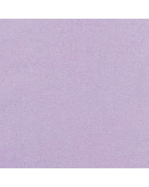 Rosamosario Purple Silk Drusilla Slip Dress