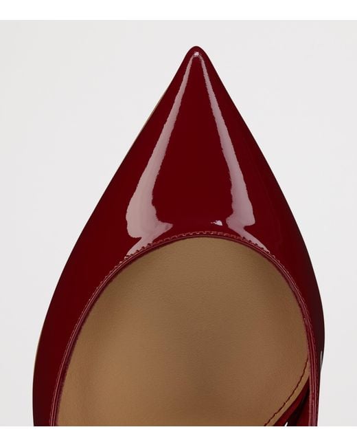 Christian Louboutin Red La Pigalle 100 Patent Pumps
