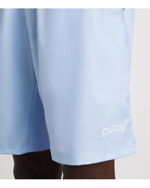 Pulco Studios Blue Cancun Shorts for men