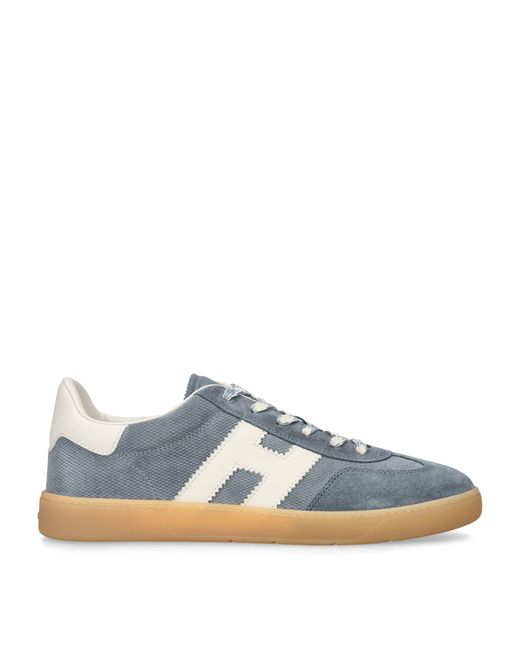 Hogan Blue Suede Cool Sneakers for men