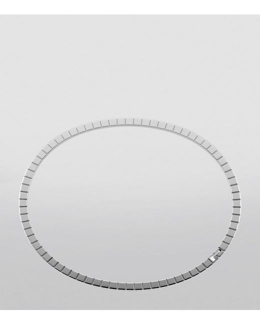 Chopard White And Diamond Ice Cube Bangle