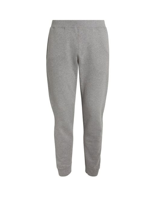 Sunspel Gray Loopback Sweatpants for men