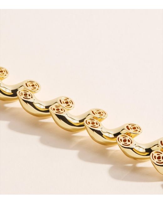 Eddie Borgo Metallic Plated Torsade Bracelet