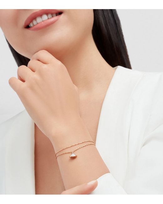 BVLGARI Metallic And Diamond Divas' Dream Bracelet