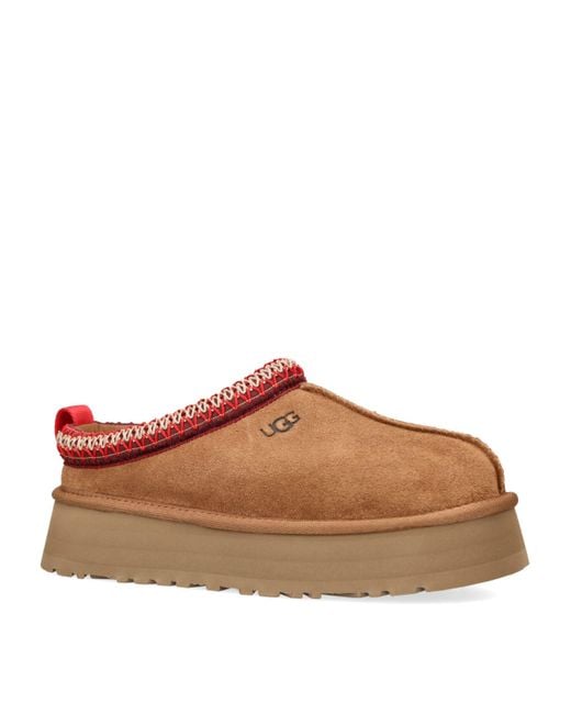 Ugg Brown Suede Tazz Slippers